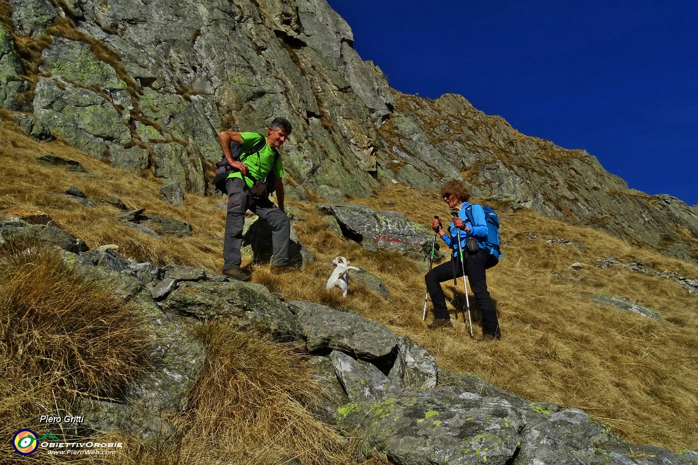 45 Per il Monte Duria in traverso a sinistra.JPG -                                